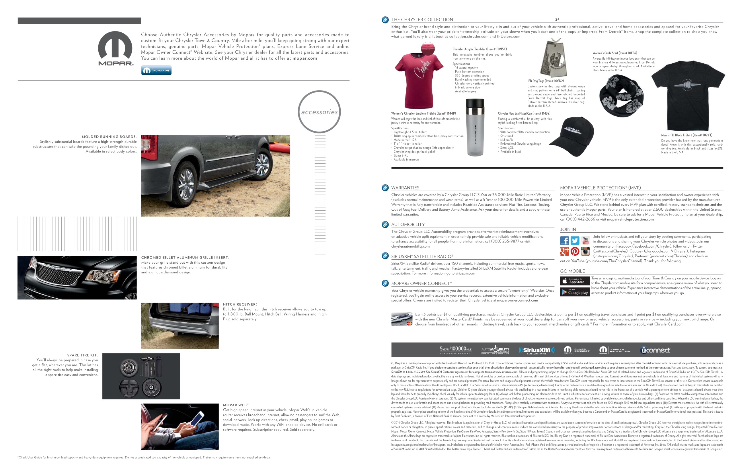 2015 Chrysler Town & Country Brochure Page 12